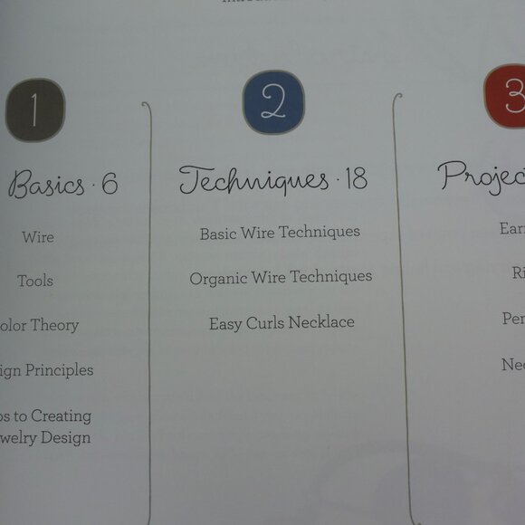 Freeform Wire Art Jewelry by Gayle Bird, Like New Condition - Picture 10 of 10